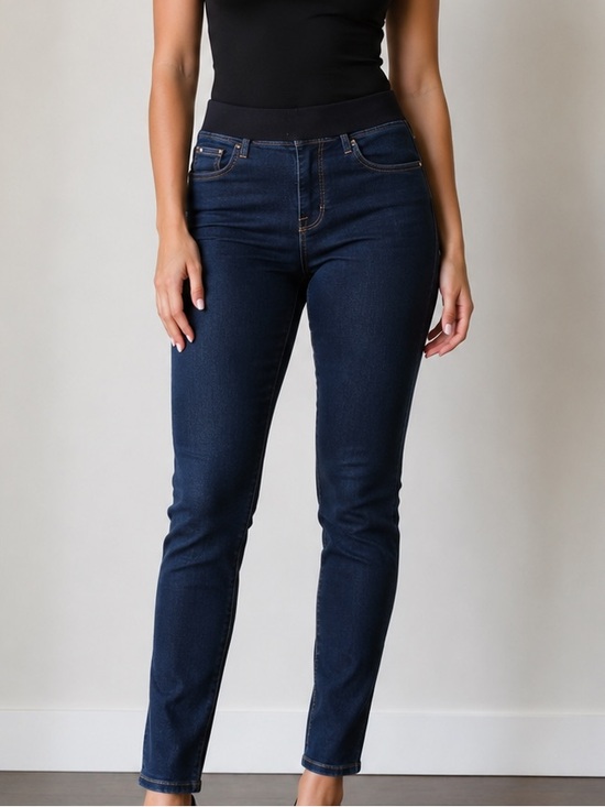 Jordache Denim - Jordache Dark Blue Women's Jeggings